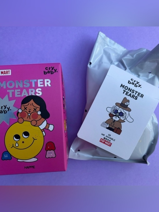 POP MART Other - CRYBABY ~ Monster Tears series ~ Mr. Invisible
